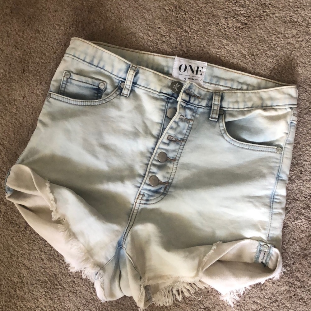 One Teaspoon High Waisted shorts